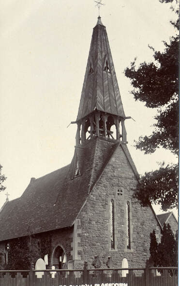 Churchill church, Blakedown church, Broome church; early photo of Blakedown church